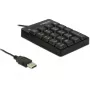 Skaitmeninis klaviatūros blokas DeLOCK 12481 Universal USB juodas