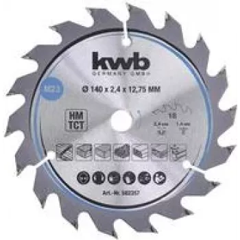 KWB 582357 Pjūklo diskas 14 cm kietmedžiui, plastikui, fanerai, spygliuočiams