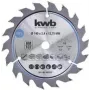 KWB 582357 Pjūklo diskas 14 cm kietmedžiui, plastikui, fanerai, spygliuočiams