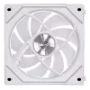 120 mm Lian Li UNI FAN SL-INF Wireless ARGB PWM — Baltas, modulinė magnetinė ventiliatorių sistema