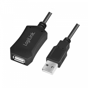 LogiLink USB 2.0 kartotuvinis kabelis - 5 m USB A laidas
