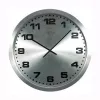 NeXtime klok 2906zw Mercure sieninis laikrodis, Ø25 cm, sidabrinis
