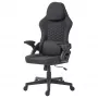 Deltaco DC130 žaidimų kėdė Soft Woven Mesh juoda (GAM-180)