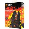 CANYON pelė Hazard GM-6 LED laidas Juoda Oranžinė