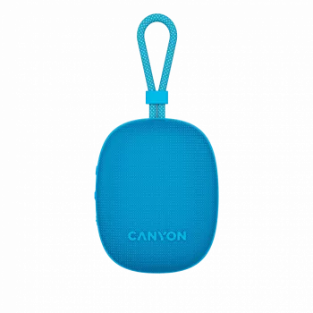 Canyon OnMove 12 – nešiojamas Bluetooth 5.3 garsiakalbis, 5W, TWS, IPX7, 12 val., USB-C įkrovimas