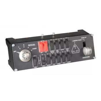 Skydelis jungiklių skrydžio simuliatoriui Logitech G Saitek Pro Flight Switch Panel