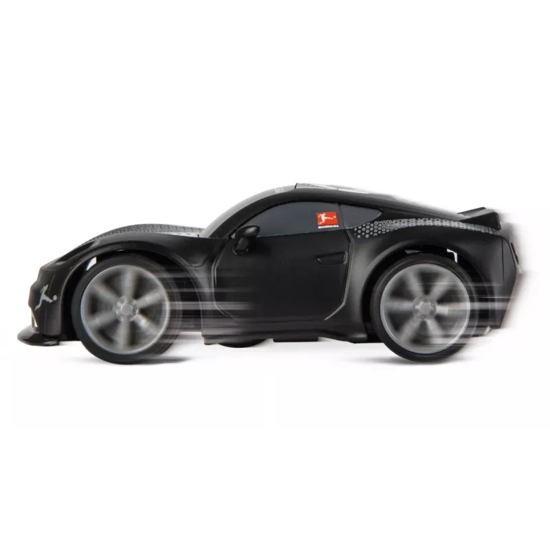 Radijo bangomis valdomas automobilis Bundesliga Mini RC 1:43 juodas