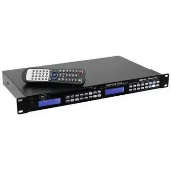 Medijos grotuvas Omnitronic DMP-103RDS Stereo USB SD