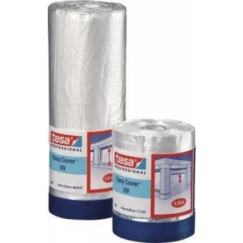 Apsauginė plėvelė Tesa Easy Cover 4369, 30 m x 1,5 m, paviršių apsaugai
