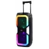 PRIME3 APS91 THUNDER Power Audio Party Box su Bluetooth, karaoke ir 2 belaidžiais UHF mikrofonais