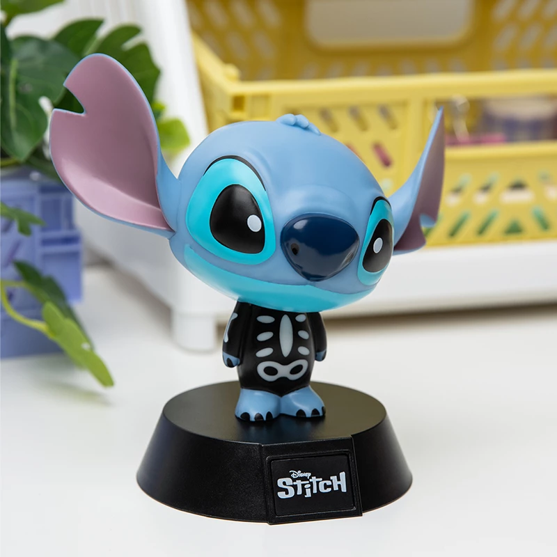 Stalinė lempa Paladone Stitch Skeleton Icon Light – personažo naktinė šviesa