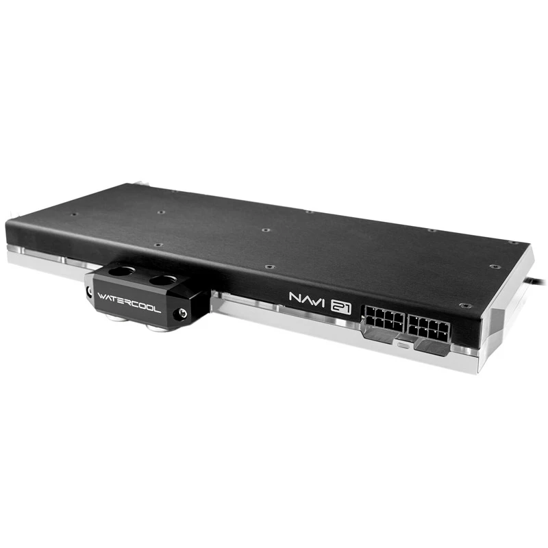 Watercool Heatkiller V GPU vandens blokas RX 6800/6900XT, ARGB, varis-akrilas