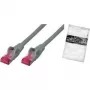 Tinklo kabelis ShiverPeaks BS75730-A 30m Cat6a S/FTP Pilka