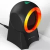 Qoltec 50857 laidinis stacionarus brūkšninių kodų skaitytuvas, 1D/2D, QR, USB, 1,75 m laidas