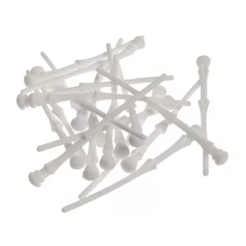 Akasa AK-MX003-WKT20 Anti-Vibracijos Ventiliatoriaus Tvirtinimo Elementai, Balti, 20 Vnt.