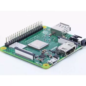 Raspberry Pi 3 Model A+ - vienos plokštės kompiuteris - Broadcom BCM2837B0 / 1,4 GHz - RAM 512 MB - 802,11a/b/g/n/ac, Bluetooth 4,2