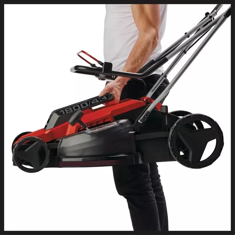 Elektrinė vejapjovė EINHELL GC-EM 1800/43 — 1800 W, 43 cm pjovimo plotis, su laidu