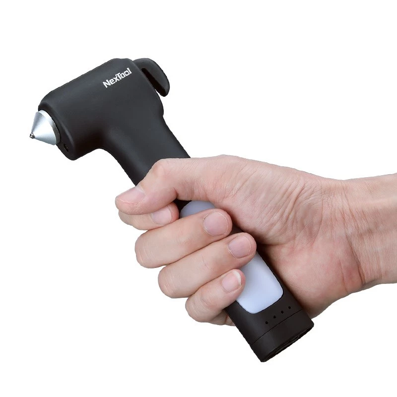 NexTool Hammer Rescue NE0140 4-in-1 daugiafunkcis gelbėjimo įrankis