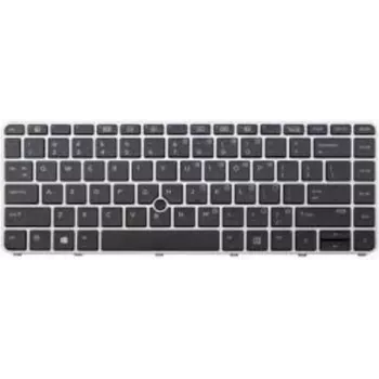 HP atsarginė nešiojamojo kompiuterio klaviatūra, vokiškas išdėstymas, skirta EliteBook 745 G3