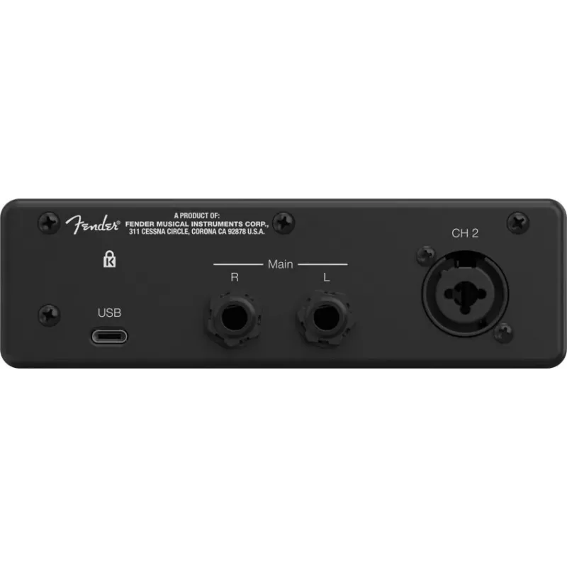 Fender Quantum LT 2 – USB-C garso sąsaja