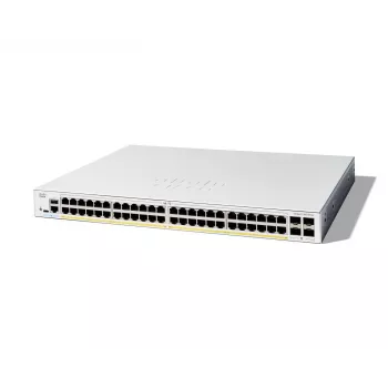 Valdomas jungiklis Cisco Catalyst 1300-48P-4G 48 prievadų GE PoE 4x1GE SFP