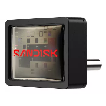 SanDisk Extreme Fit, 256 GB, USB Type-C, 3.2 Gen 1 (3.1 Gen 1), 400 MB/s, be dangtelio, Juoda