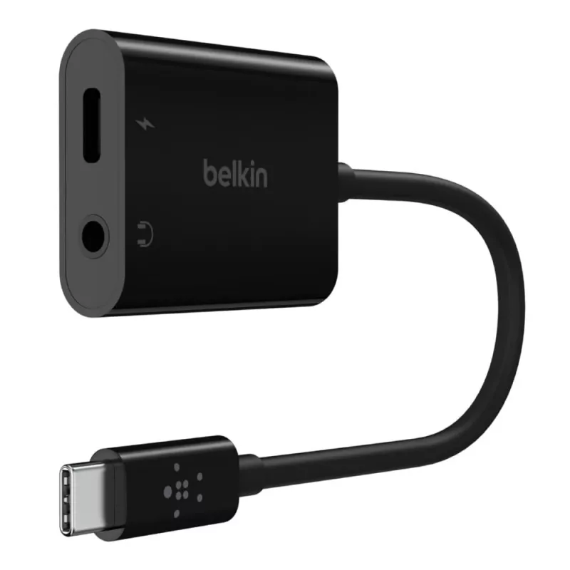 Belkin NPA004BTBK sąsajos šakotuvas USB 3.2 Gen 1 (3.1 Gen 1) Type-C, juodas