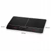 PROFI COOK PC-DKI 1067 indukcinė kaitlentė, 3500W, 2 kaitvietės, juoda