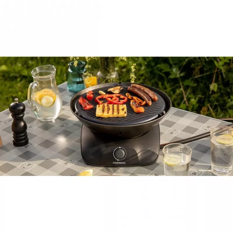 Kepimo grotelės Campingaz 360 Grill CV stalviršinės juodos 2400 W