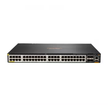 HPE Aruba 6300M jungiklis - L3 valdomas - 48 x 100/1000/2,5G/5G (PoE+) + 4 x 1/10/25/50 Gb SFP56 (aukštupio/stekavimo)
