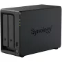 NAS saugojimo serveris SYNOLOGY DP320 Desktop R1600, 8 GB RAM, 16 TB, 2 lizdai, HDD palaikymas, RAID, Juoda