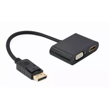 Gembird A-DPM-HDMIFVGAF-01 0,1 m juodas
