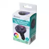 FM siųstuvas VAKOSS TC-B439K Bluetooth USB, 87.5–108 MHz, microSD/USB atkūrimas, 5V/3.1A išėjimas, RGB ekranas