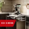 Virtuvės spintelės kėlimo mechanizmas MACLEAN MC-497, pakeliamas fasadui