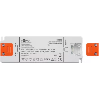 Goobay LED transformatorius 12 V / 30 W (60418)
