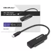 QOLTEC SATA adapteris 52269 2,5 colio diskui į USB-C, palaiko iki 2TB
