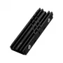 Oro aušintuvas SAVIO M.2 NVMe 2280 AK-60 Juodas šilumos šalintuvas 22x80 mm SSD