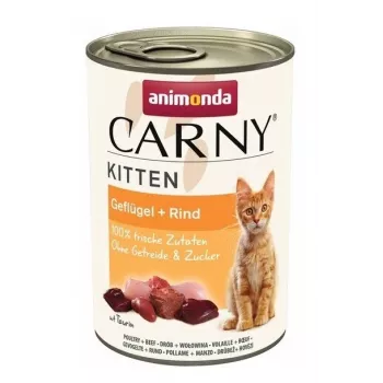 ANIMONDA Carny Kitten Beef with poultry šlapias kačių ėdalas – 400 g
