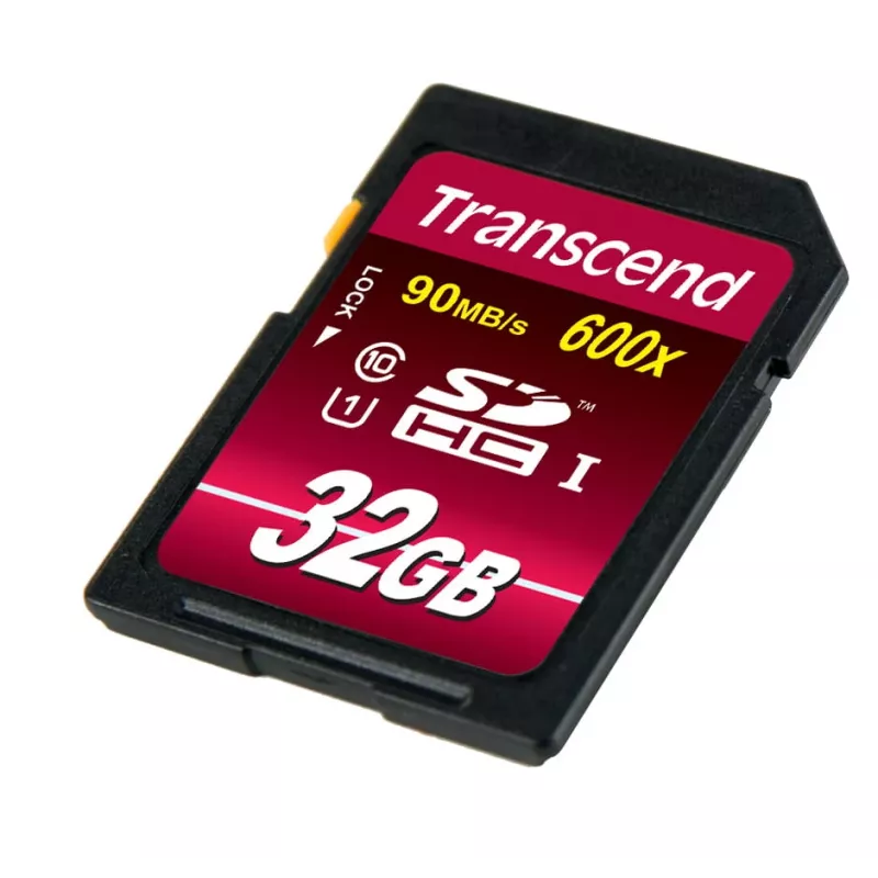 „Transcend“ 32 GB SDHC UHS-I 600x atminties kortelė TS32GSDHC10U1