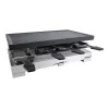 Steba RC 68 - Raclette grotelės - 1.2 kW - Juoda/Nerūdijantis plienas