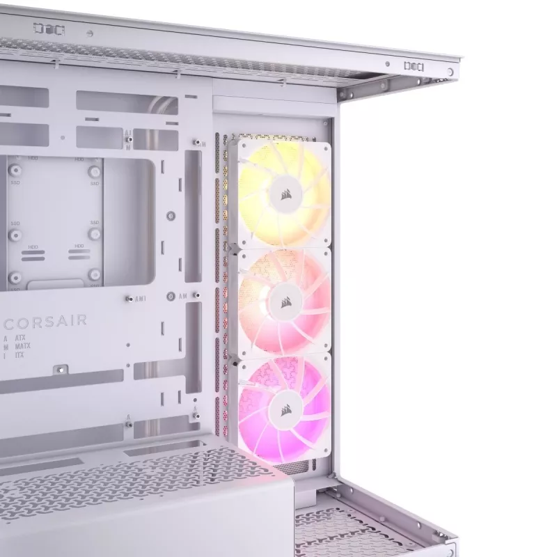 Corsair 3500X ARGB Midi Tower Baltas