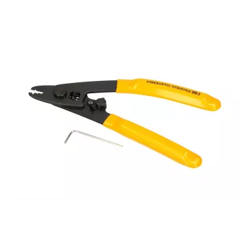 Fiber optikos nuėmiklis Extralink CFS-3 2–3 mm, 0.9 mm ir 0.125 mm skaiduloms, juodas/geltonas
