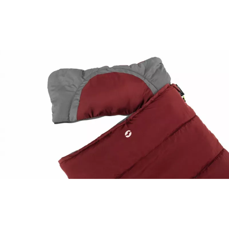Miegmaišis vaikams Outwell Contour Junior stačiakampis poliesteris 170 cm x 70 cm, raudonas