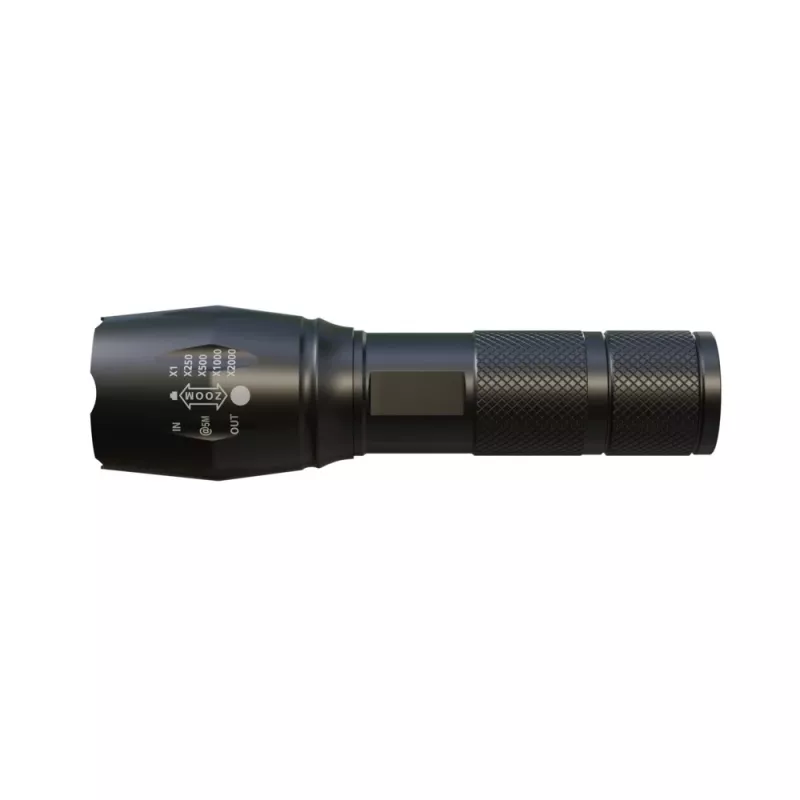 Nešiojamas rankinis žibintuvėlis Extralink EX.30707 Juodas SMD LED 10W USB