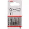 Antgaliai Bosch Extra Hard 3 vnt PZ 2 25 mm