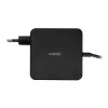 iBOX IUZ100TC universalus nešiojamojo kompiuterio maitinimo adapteris, USB-C Power Delivery 100 W, E-mark lustas