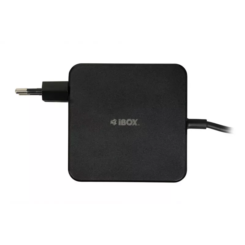 iBOX IUZ100TC universalus nešiojamojo kompiuterio maitinimo adapteris, USB-C Power Delivery 100 W, E-mark lustas