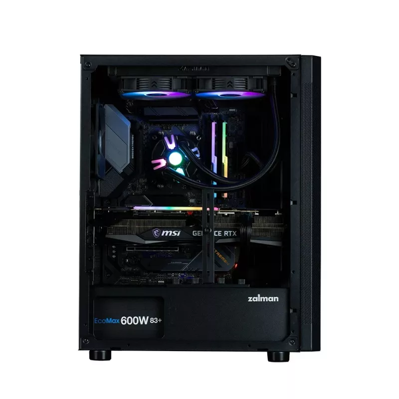 Korpusas Zalman I4 ATX Mid Tower su 6 ventiliatoriais
