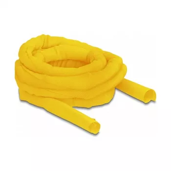 DeLOCK savaime užsidaranti pynė 5 m x 25 mm geltona