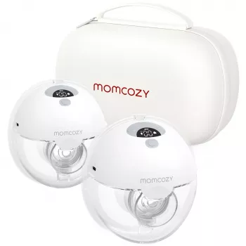 Momcozy M5 dvigubas pientraukis pilkas, 160ml
